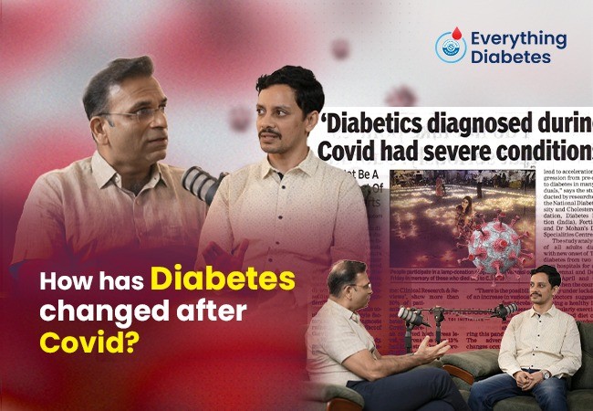 How has Diabetes changed after Covid?